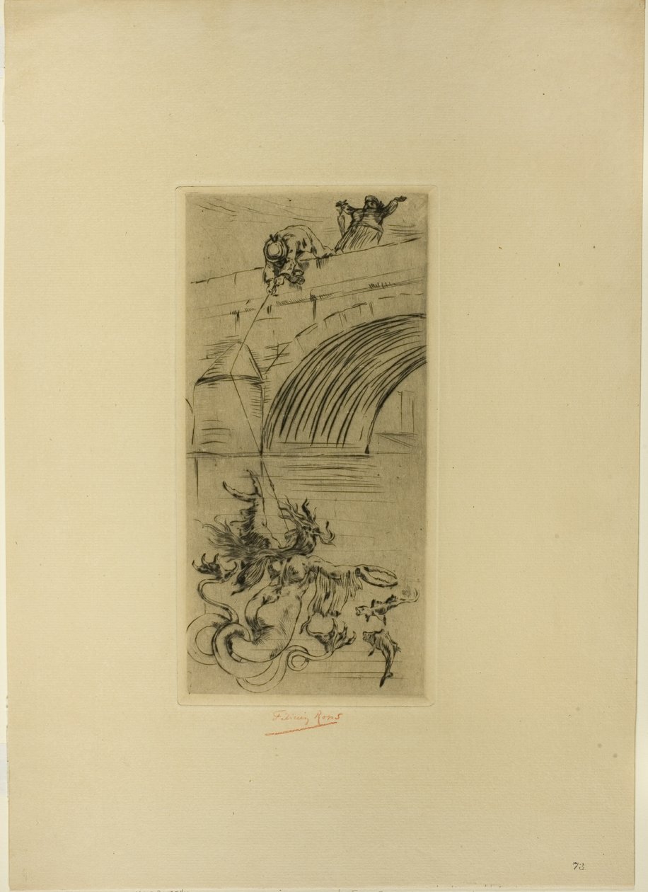 Sirenen av Félicien Rops