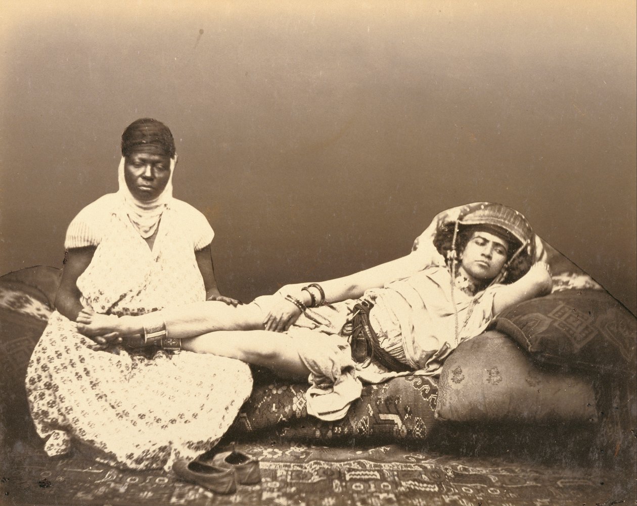 after 1869, active Paris, France 1840s av Félix Jacques Moulin