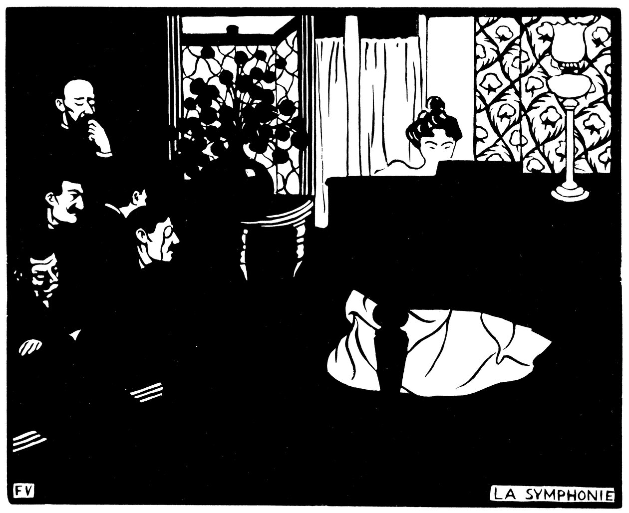 La symphonie av Félix Valloton