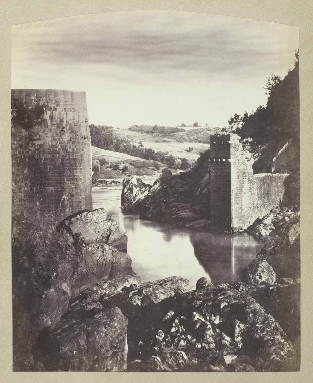 Landskap med ruin av Félix Thiollier