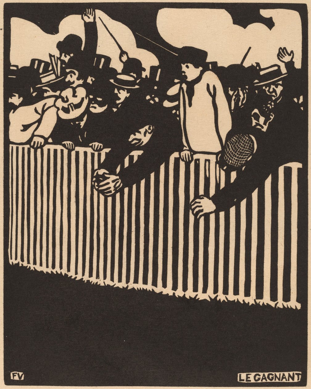 Vinnaren Le Gagnant, 1898 av Félix Valloton
