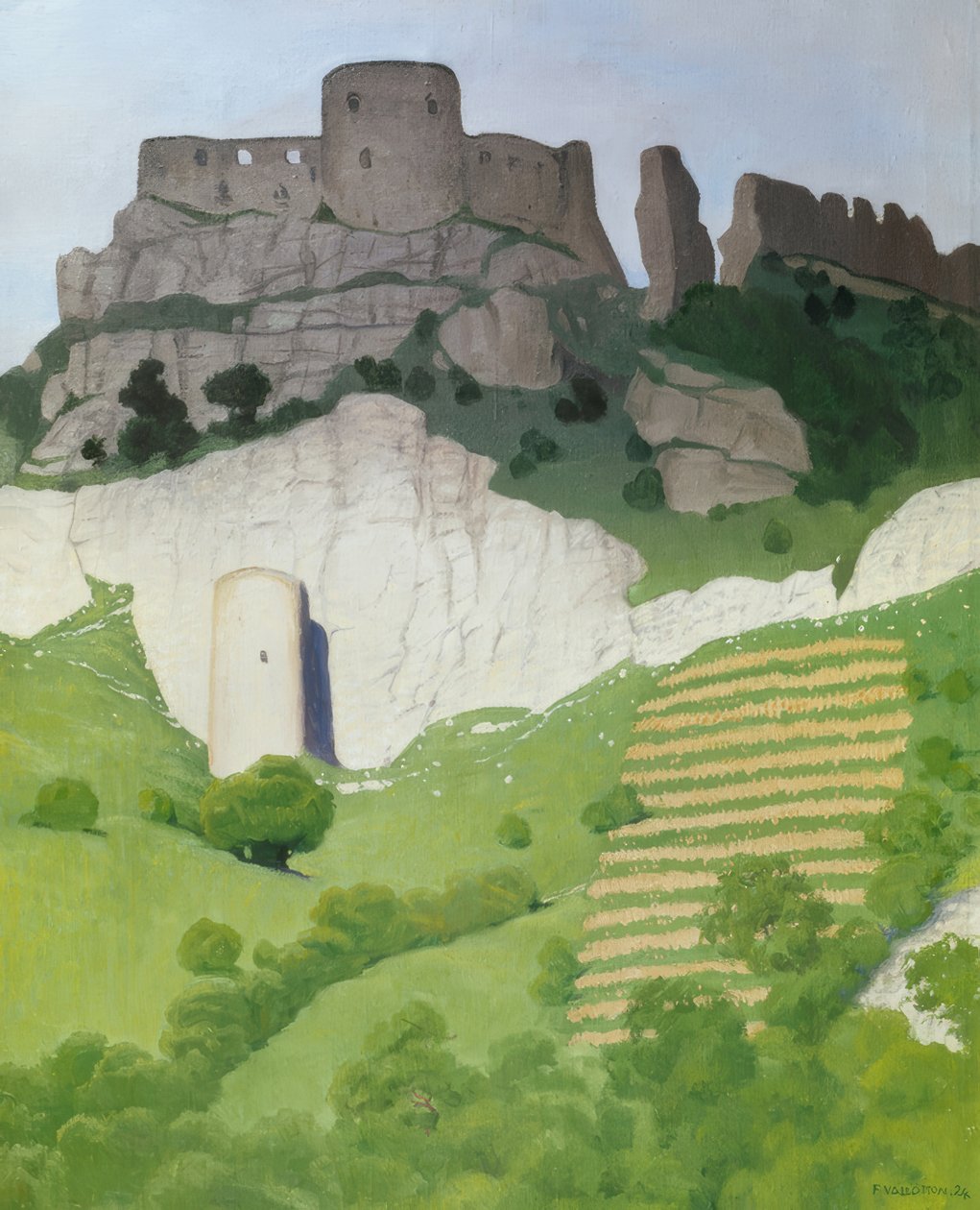 Château Gaillard av Félix Vallotton