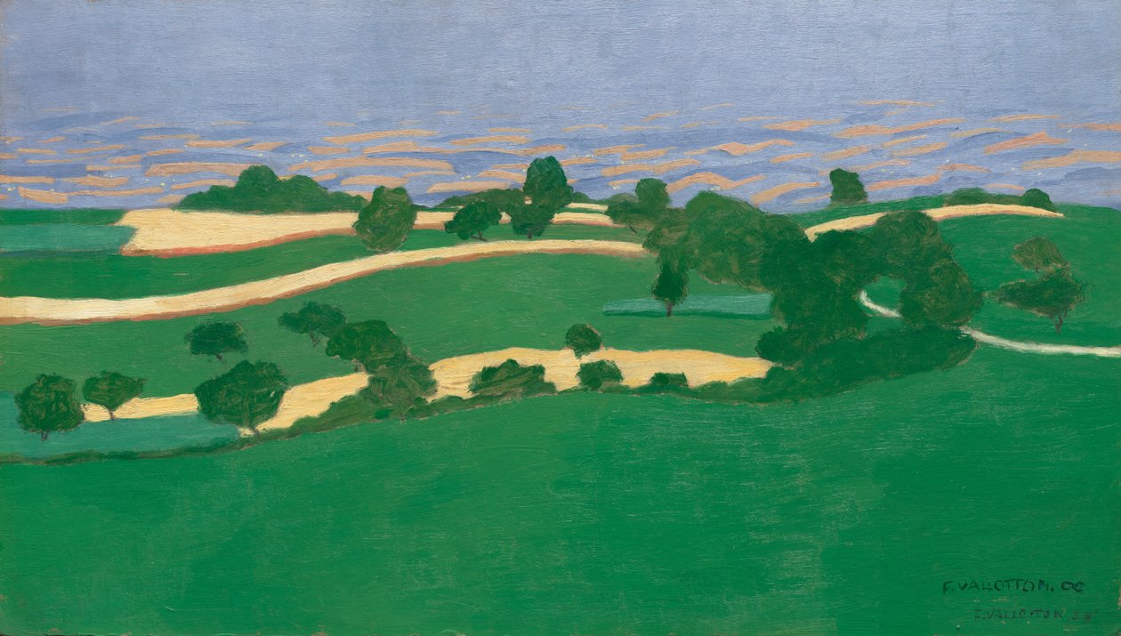 Majsfält av Félix Vallotton