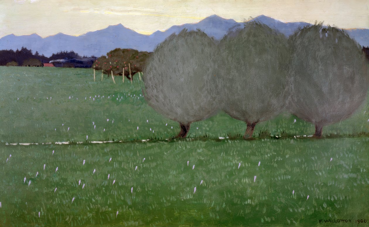 Pilträden av Félix Vallotton