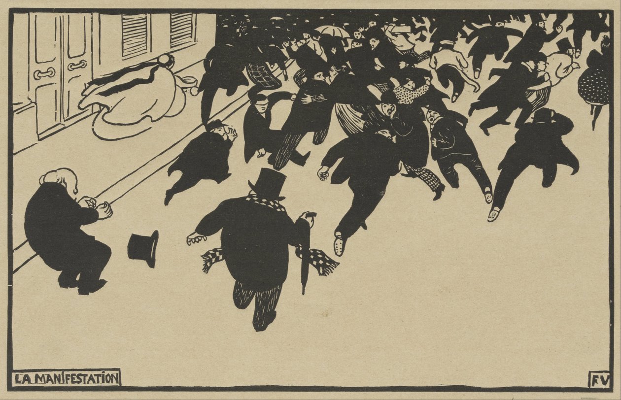 Manifestationen av Félix Vallotton