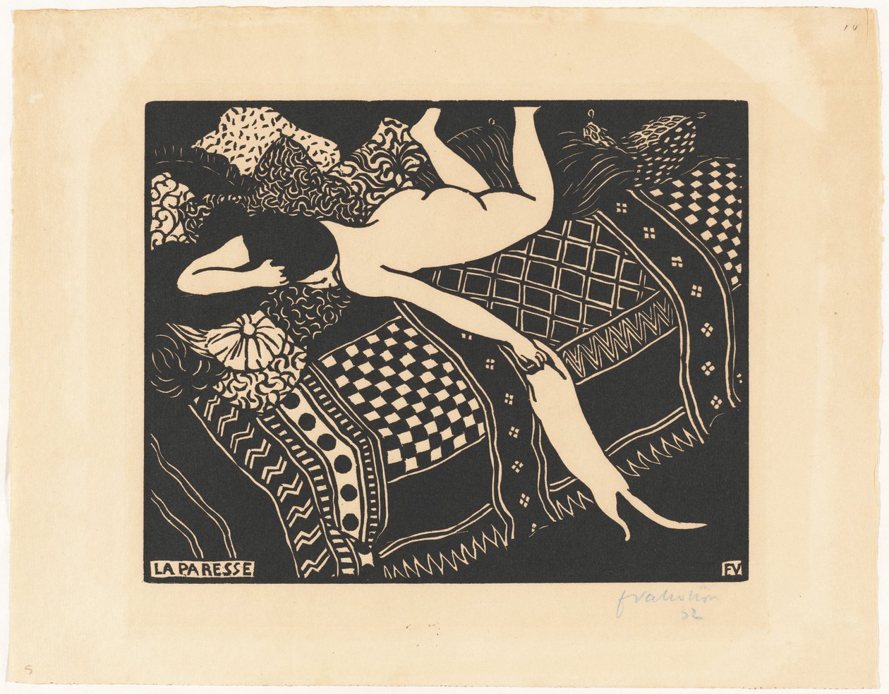 Lättja av Félix Vallotton