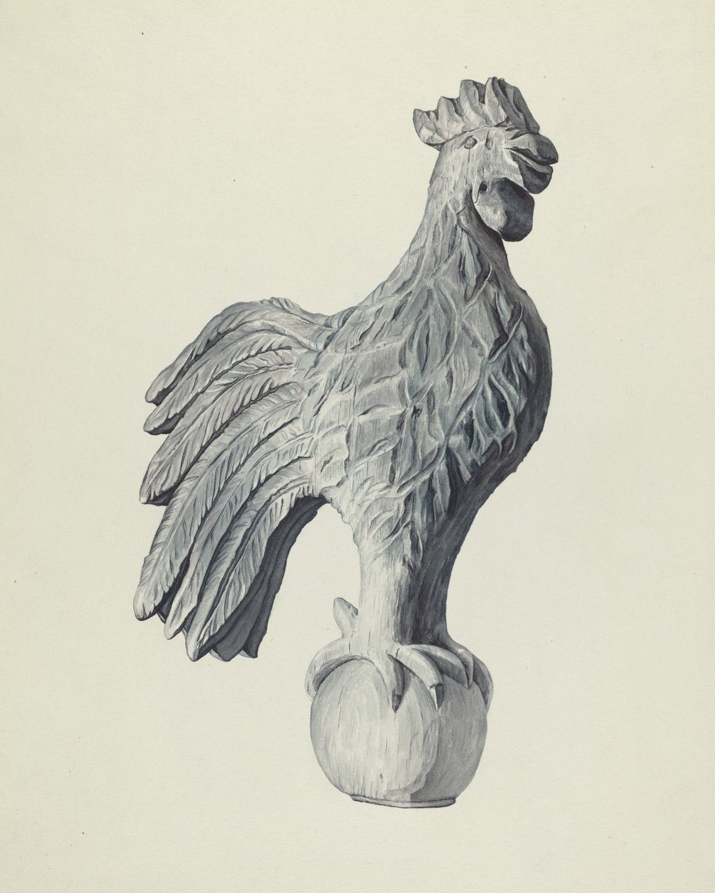 Cock väderflöjel av Flora Merchant