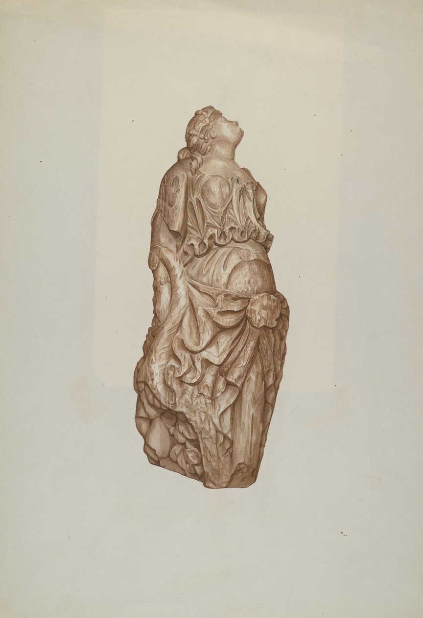 Galjonsfigur av Flora Merchant