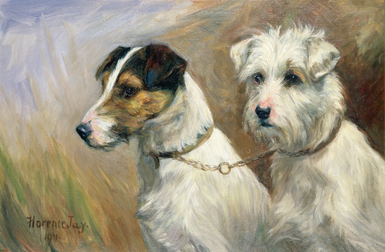 Bästa vänner, 1911 av Florence Jay