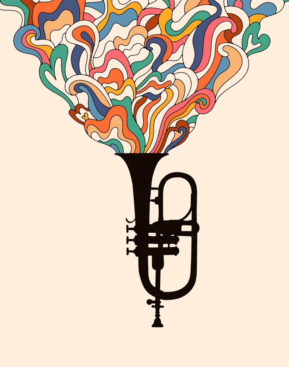 Jazz, 2024 (digital) av Florent Bodart