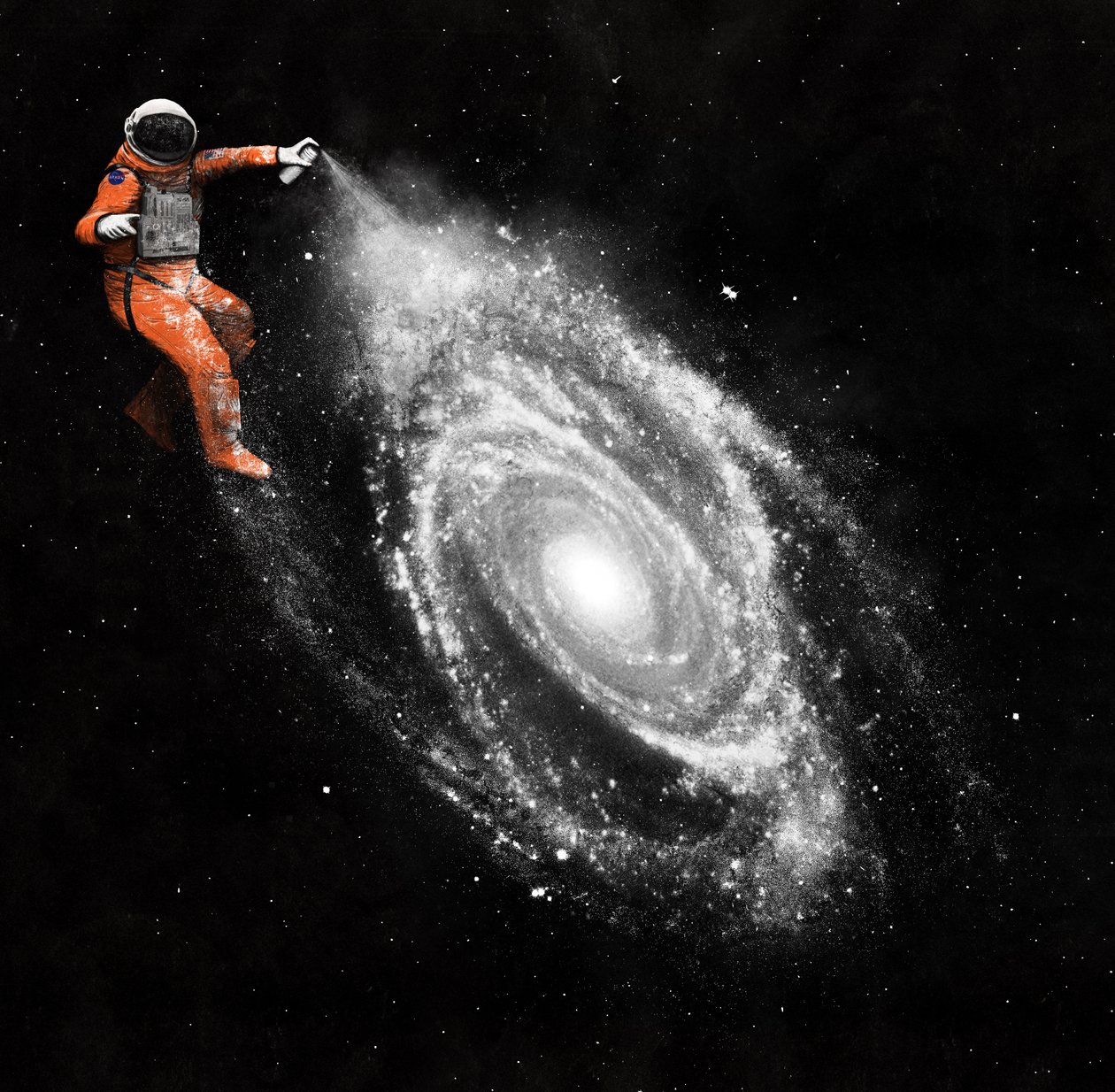 Space Art, 2016 (digital) av Florent Bodart