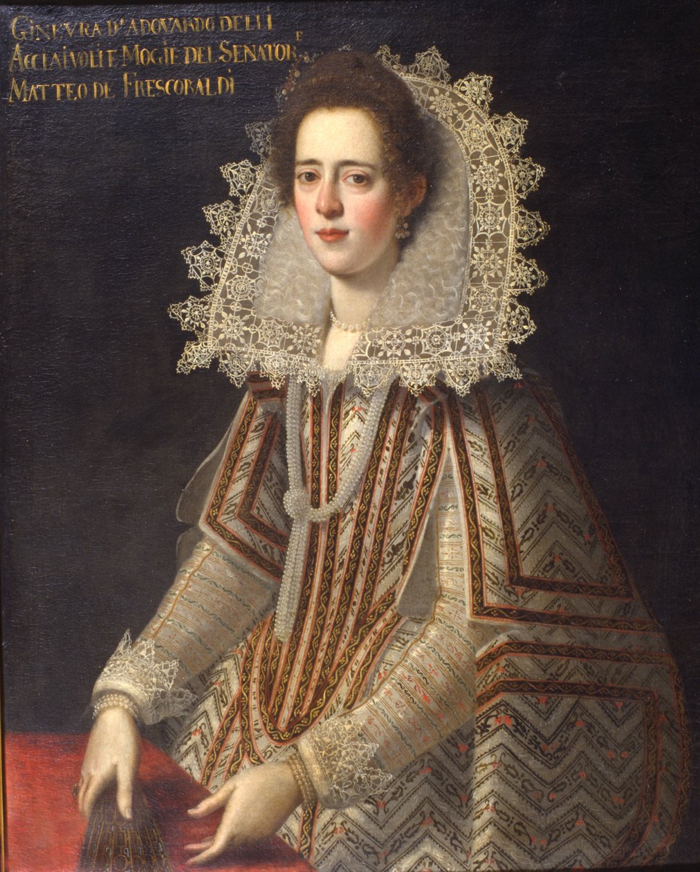 Porträtt av Ginevra Frescobaldi av Florentine School