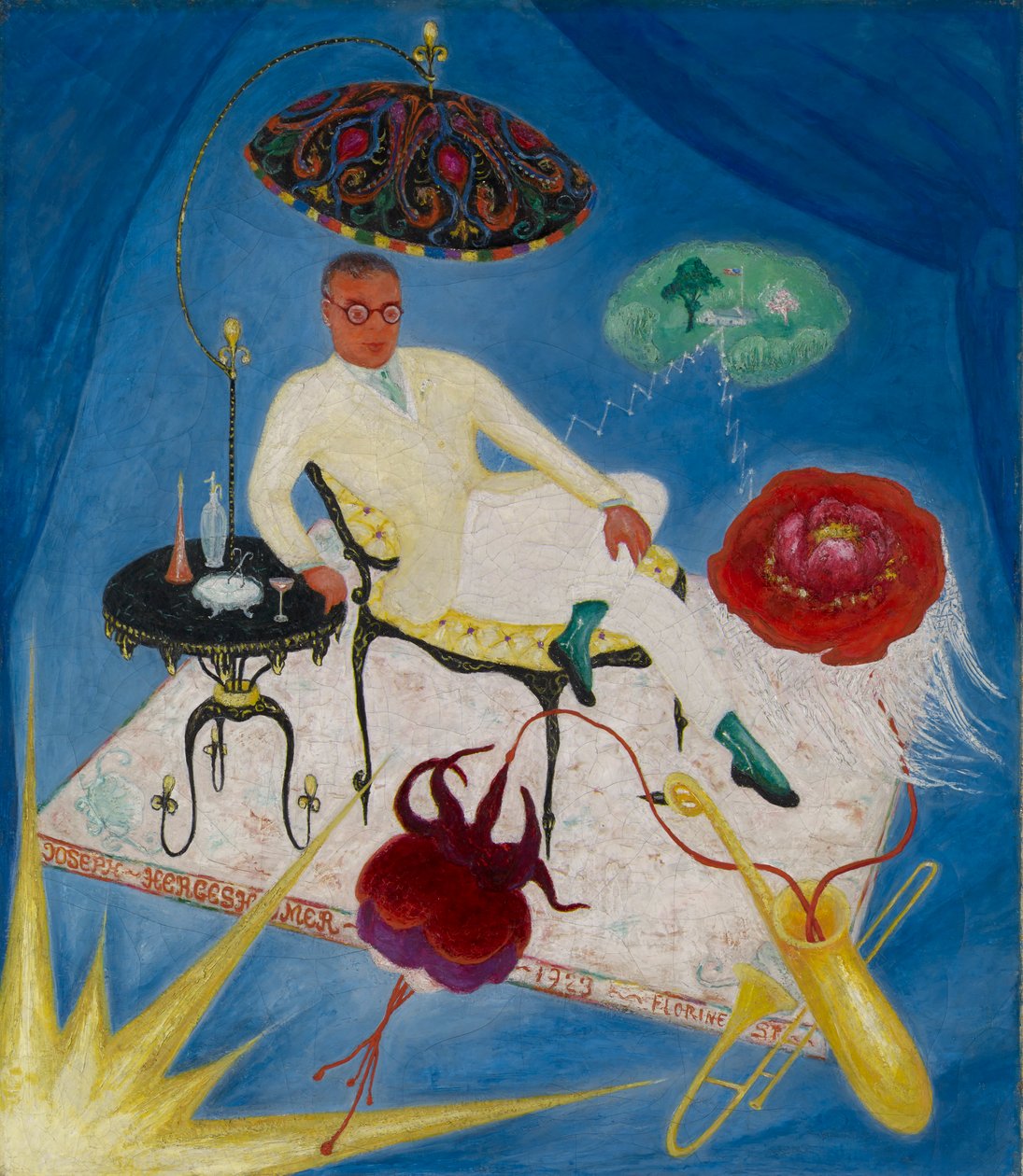 Joseph Hergesheimer (1880 av Florine Stettheimer
