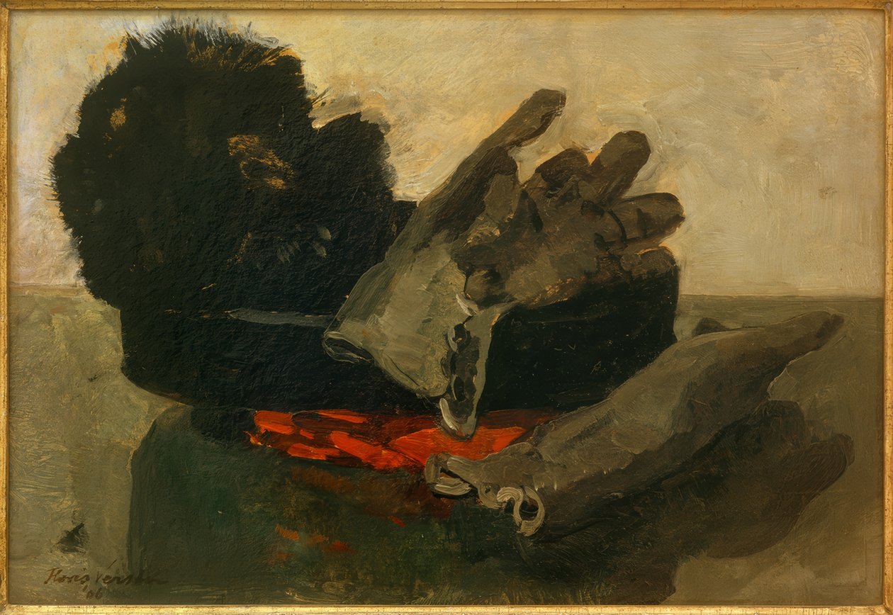 Mössa och handskar av Floris Verster
