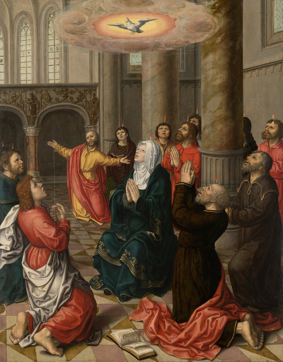 Pingst av Follower of Bernard van Orley