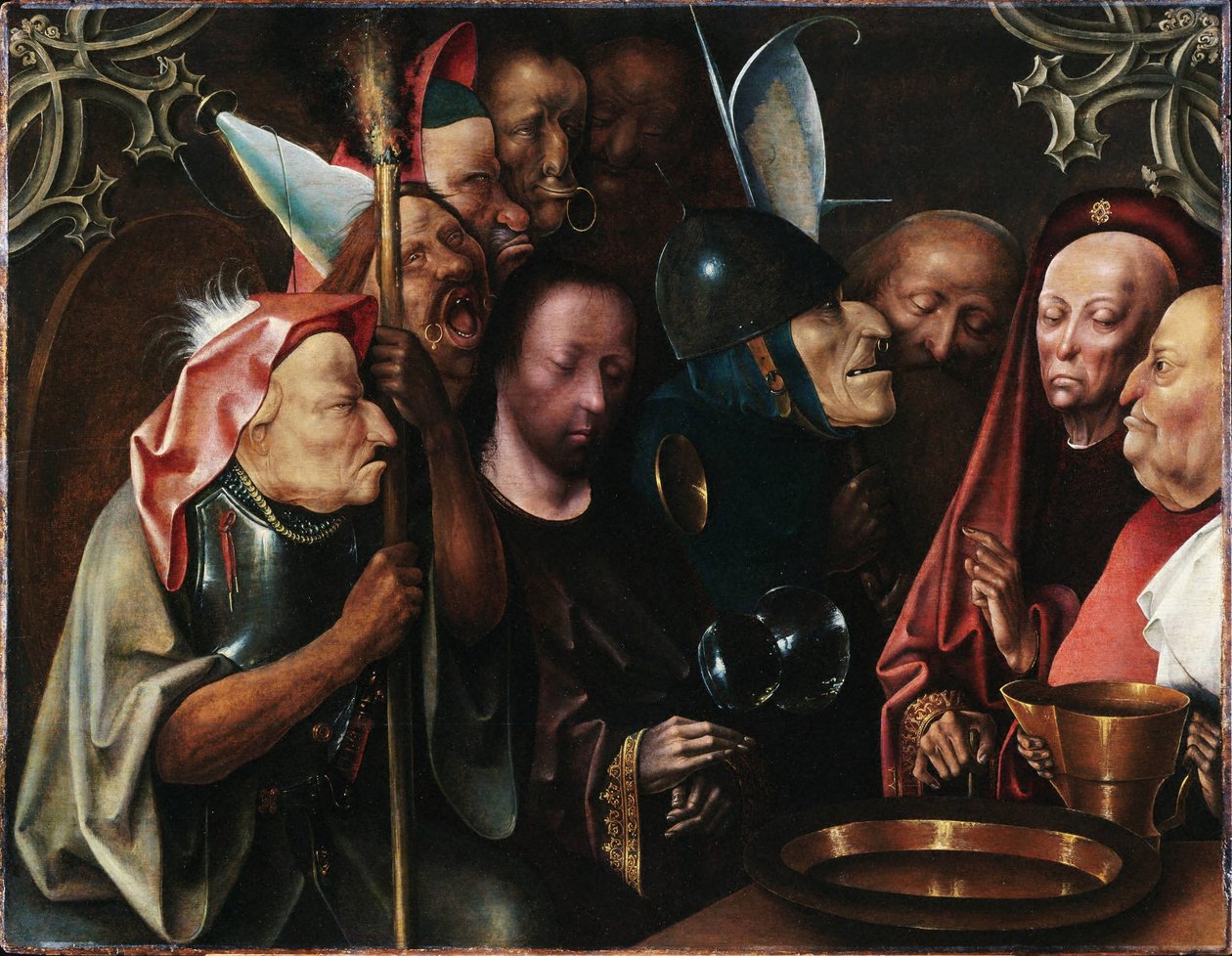 Kristus inför Pontius Pilatus av Follower of Hieronymus Bosch