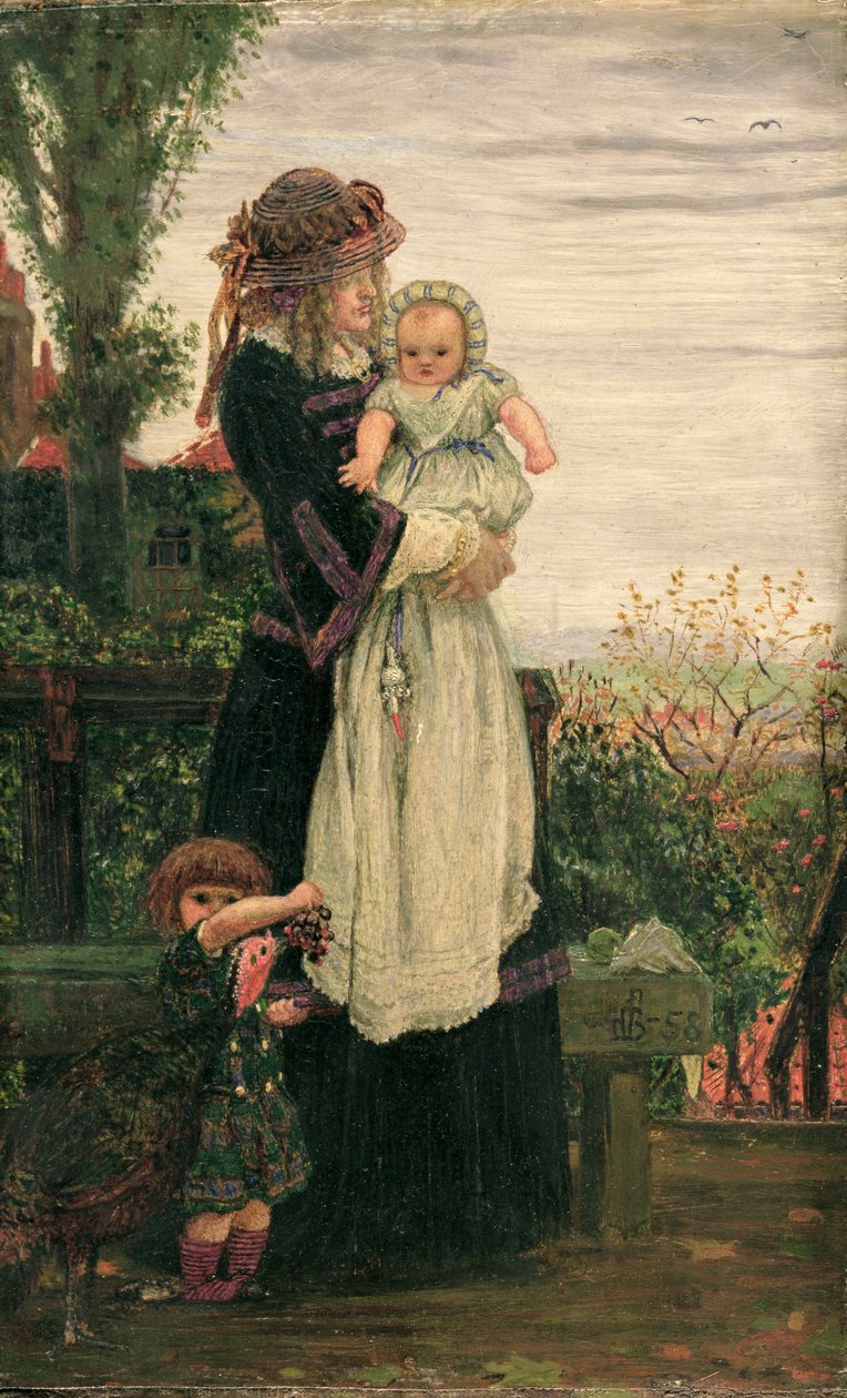 Bortrest av Ford Madox Brown