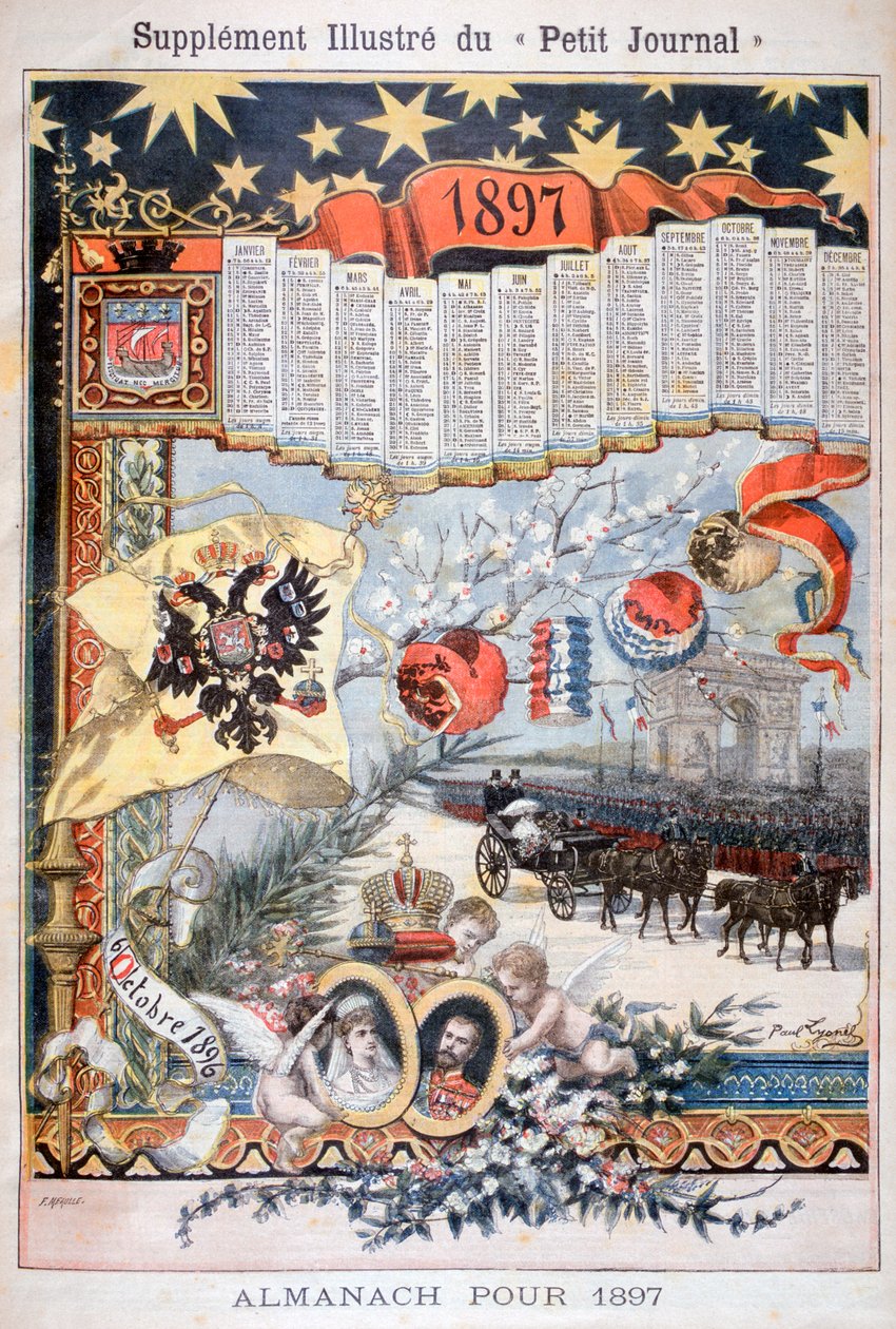 Kalender för 1897. av Fortuné Méaulle