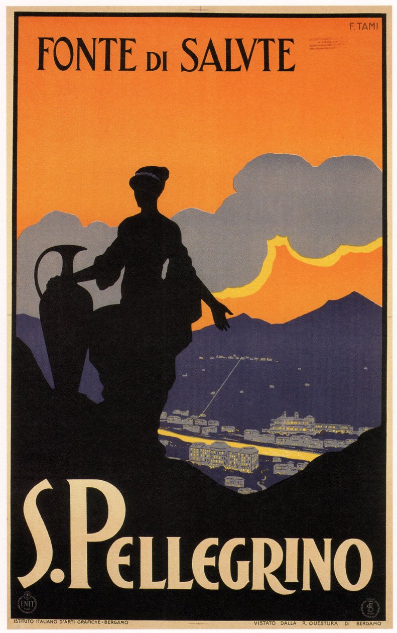 S. Pellegrino, 1928 av Fortunato Tami