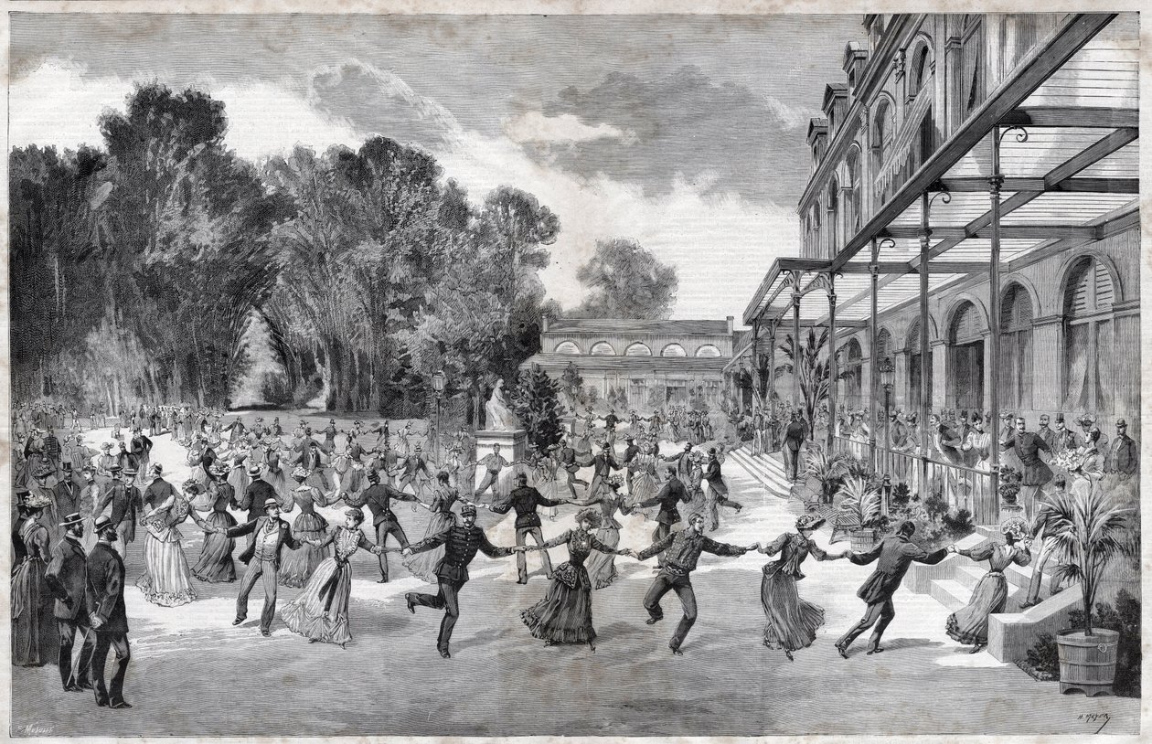 Paris, Elysee Palace av Fortune Louis Meaulle