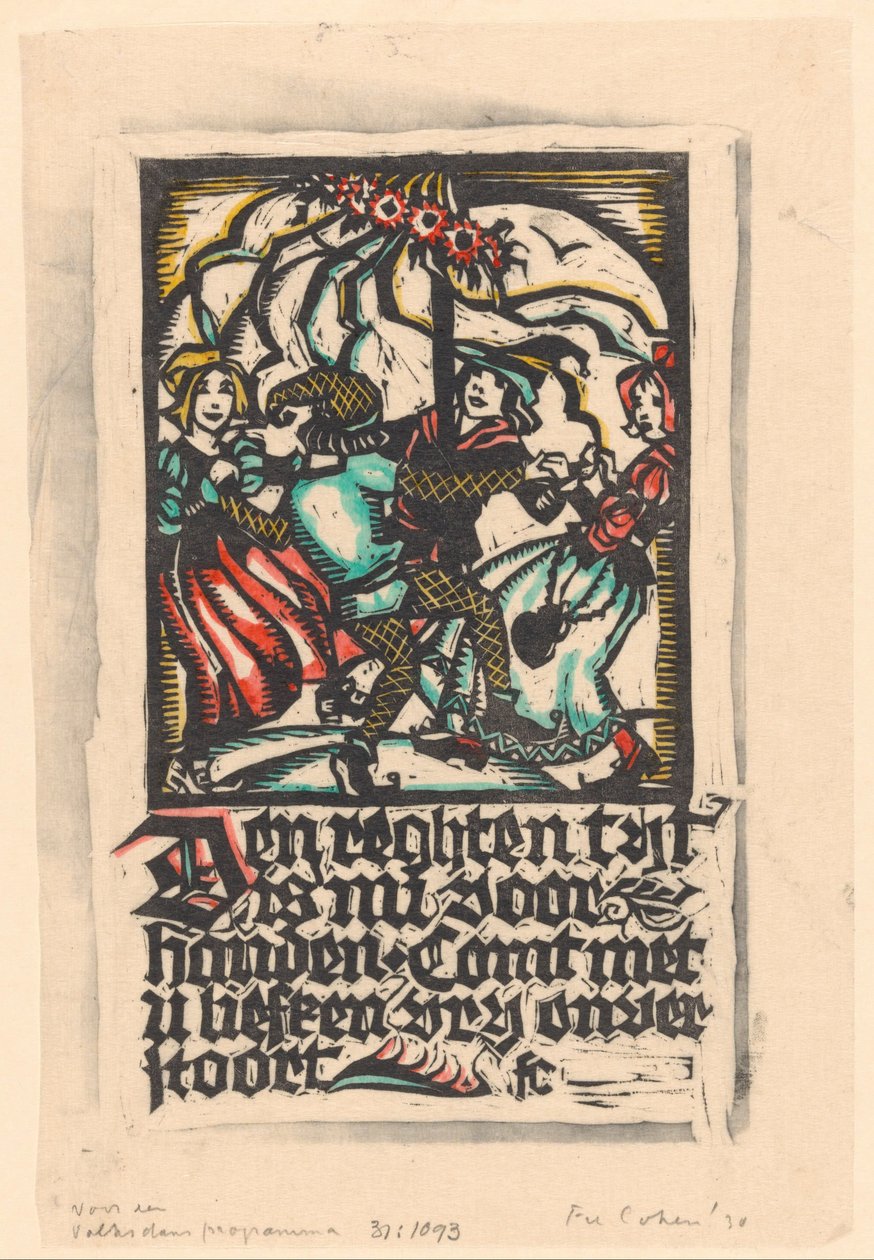 Majstång av Fré Cohen (signed by artist)