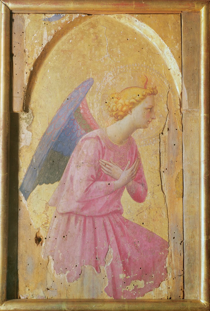 Ängel i tillbedjan, c.1430-1440 av Fra Angelico