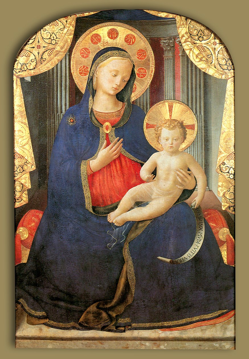Madonna of Humility av Fra Angelico