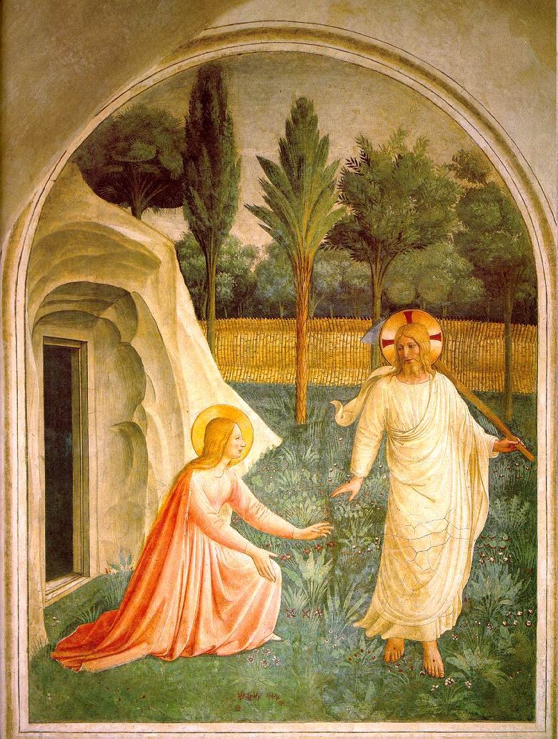 Noli me tangere, fresco av Fra Angelico av Fra Angelico