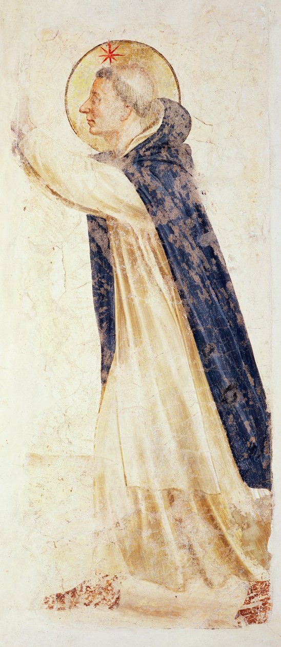 St Dominic, ca 1430-talet av Fra Angelico