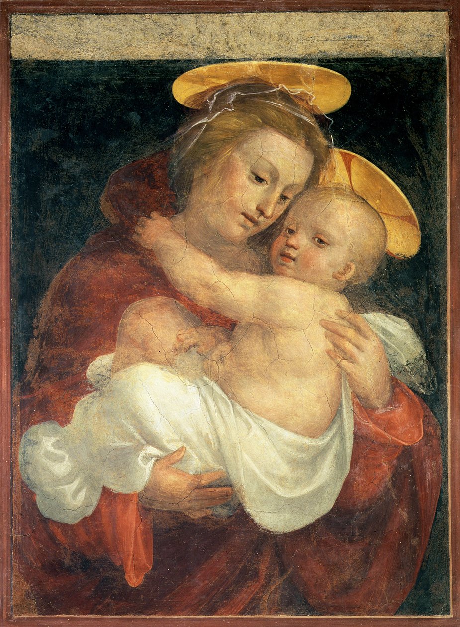 Madonna och barn av Fra Bartolommeo