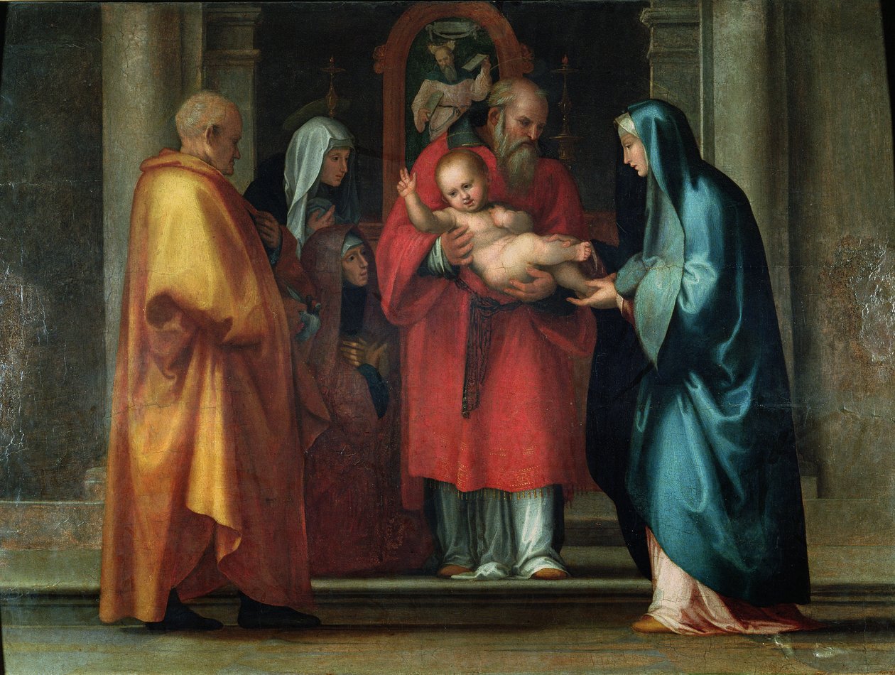 Presentation i templet av Fra Bartolommeo