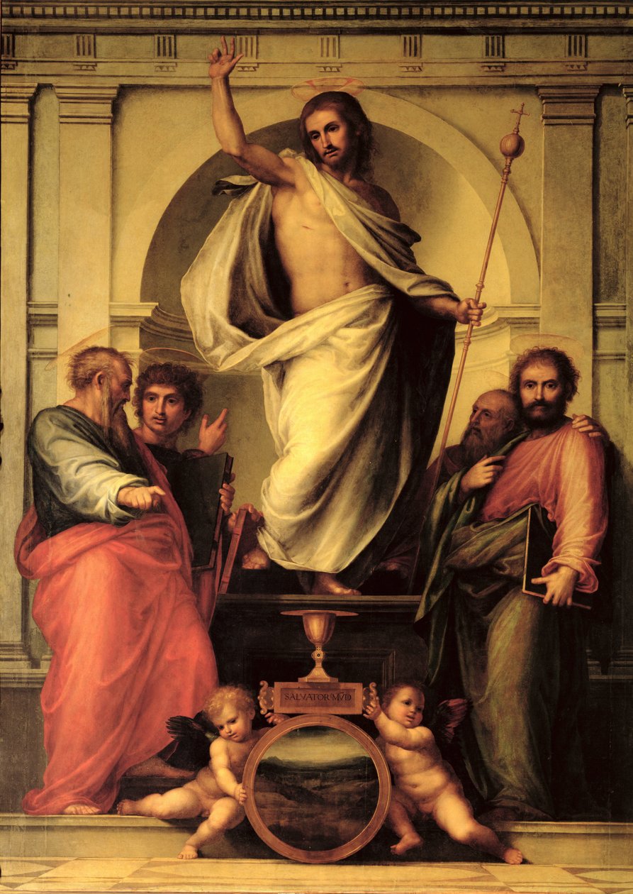 Kristi uppståndelse (altartavla) av Fra Bartolommeo