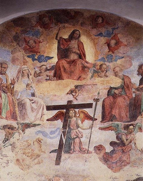 Last Judgment (fresk) (detalj av 78937) av Fra Bartolomeo