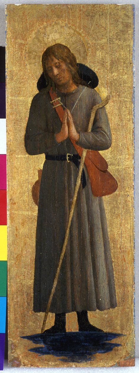 A Saint, c.1435-40 (tempera på poppelträ) av Fra Angelico