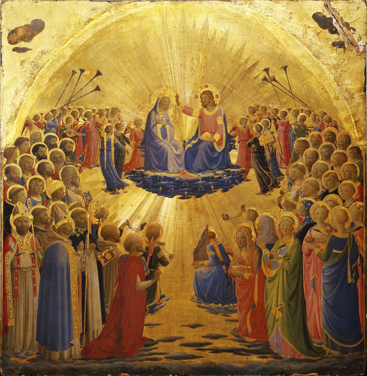 Jungfruens kröning av Fra Angelico