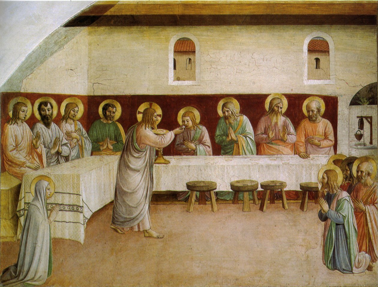 Sista måltiden av Fra Angelico