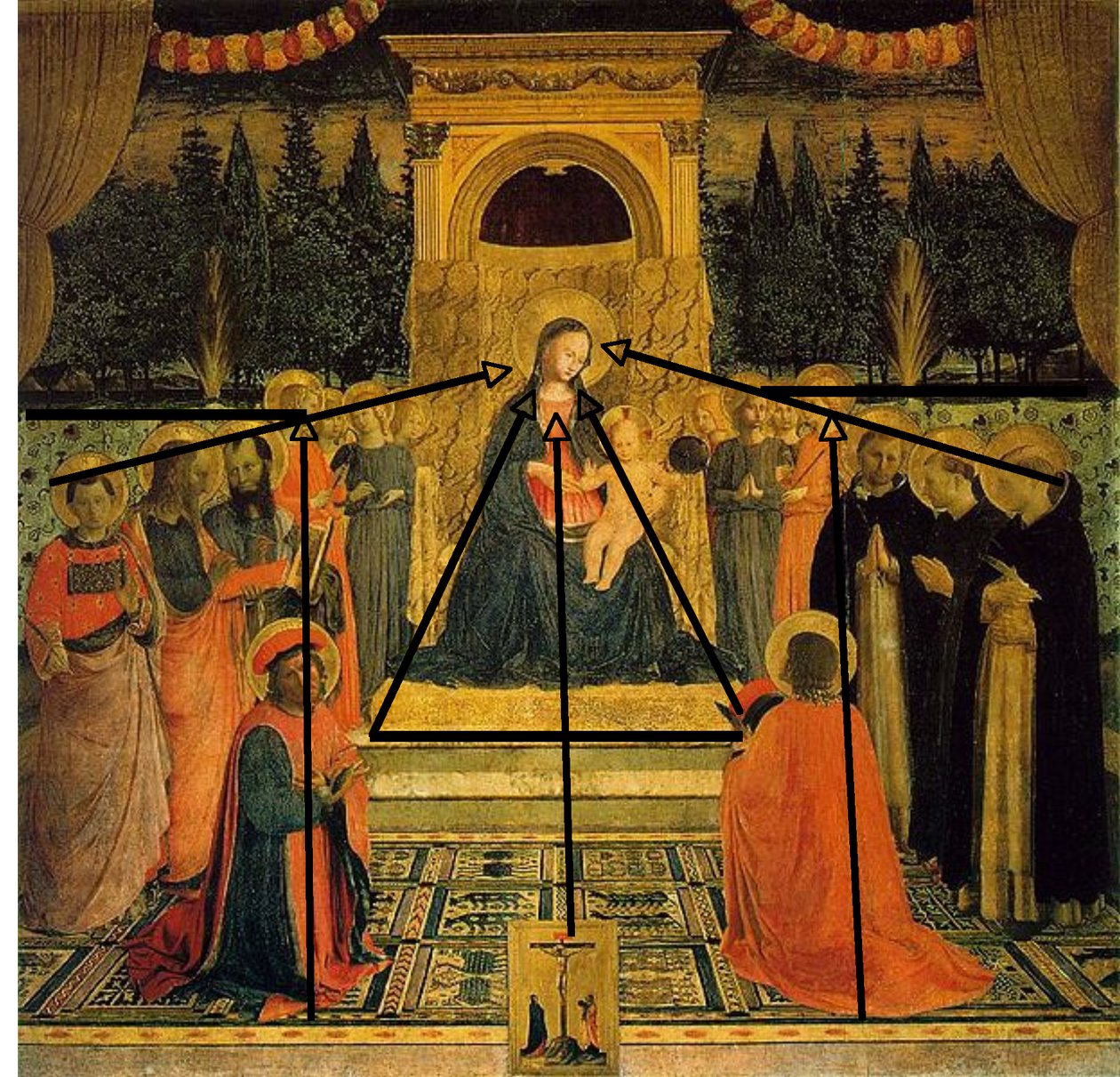 San Marco Altartavla av Fra Angelico
