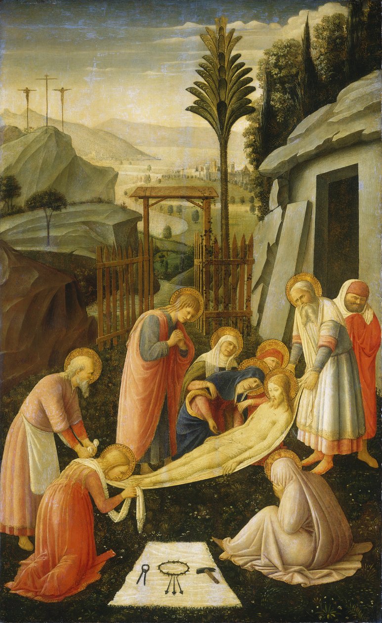 Kristi gravläggning av Fra Angelico