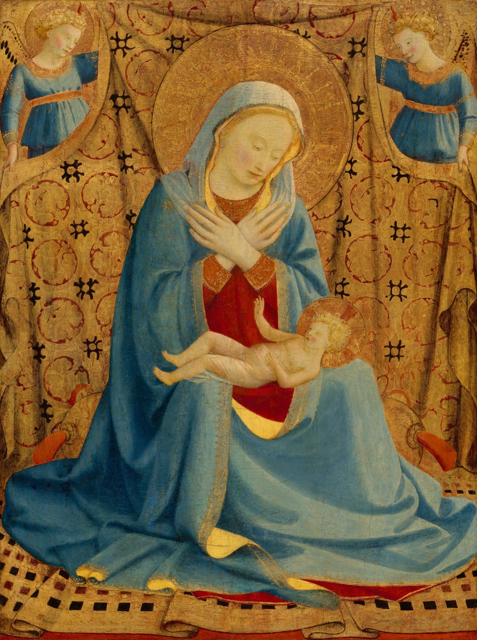 Ödmjukhetens Madonna av Fra Angelico