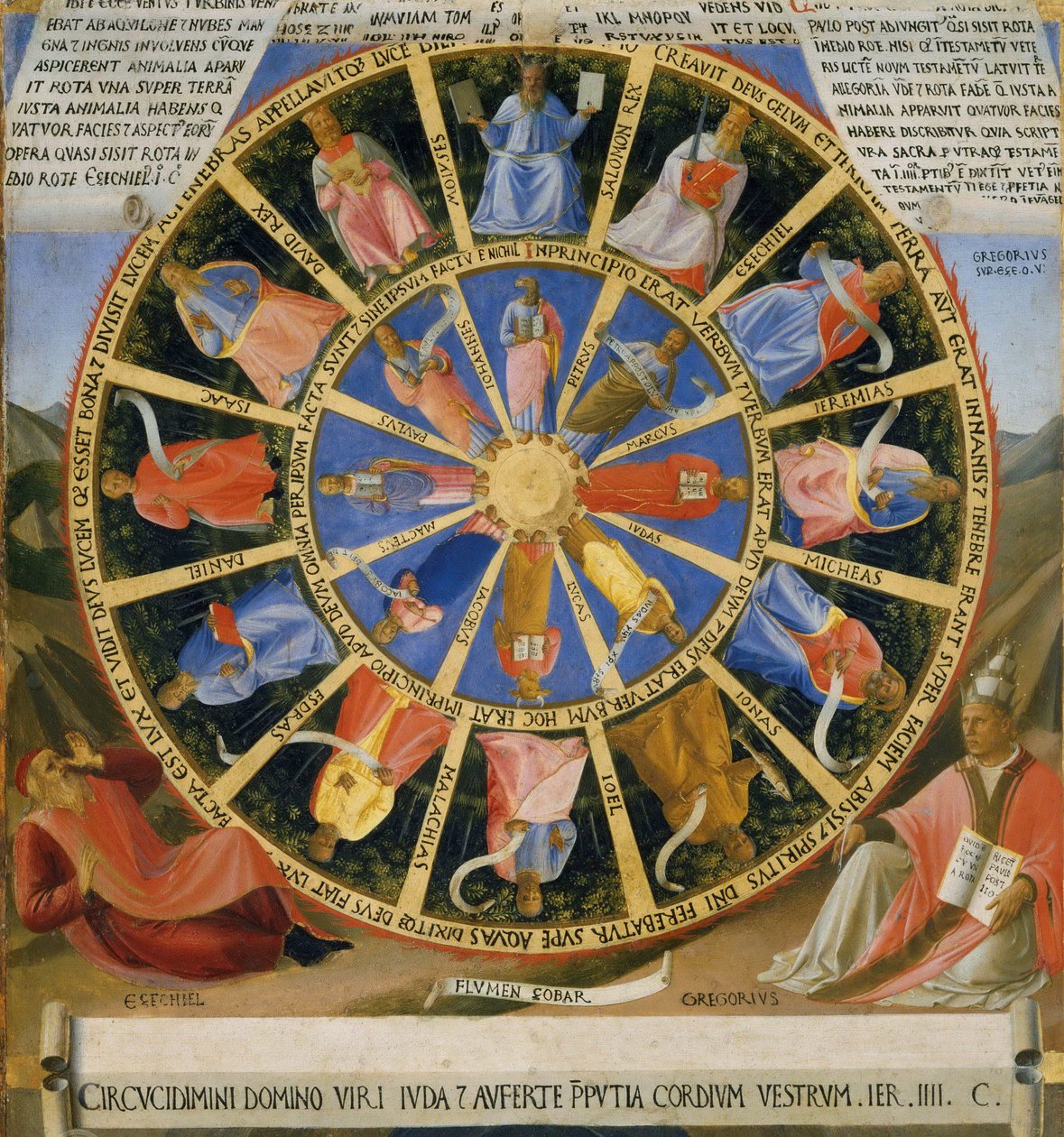 Hesekiels vision av Fra Angelico