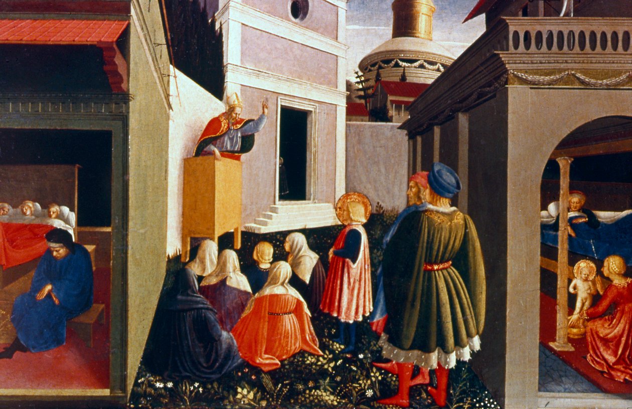 St Nicholas kallelse, 1437 av Fra Angelico
