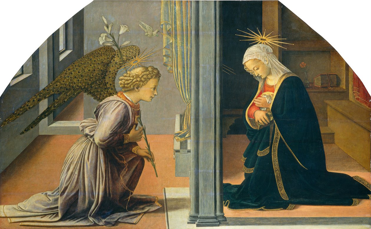 Bebådelsen av Fra Filippo Lippi