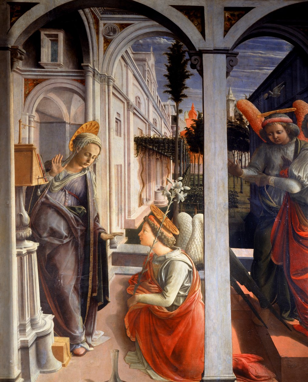 Bebådelsen av Fra Filippo Lippi