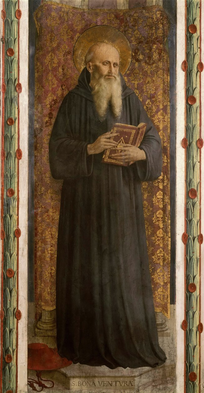 Saint Bonaventure, ca. 1448. av Fra Giovanni Angelico da Fiesole