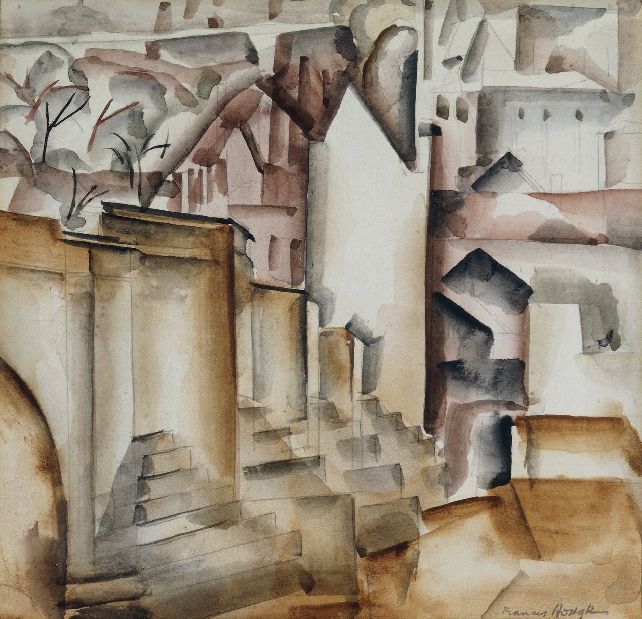 Bridgegnorth av Frances Hodgkins