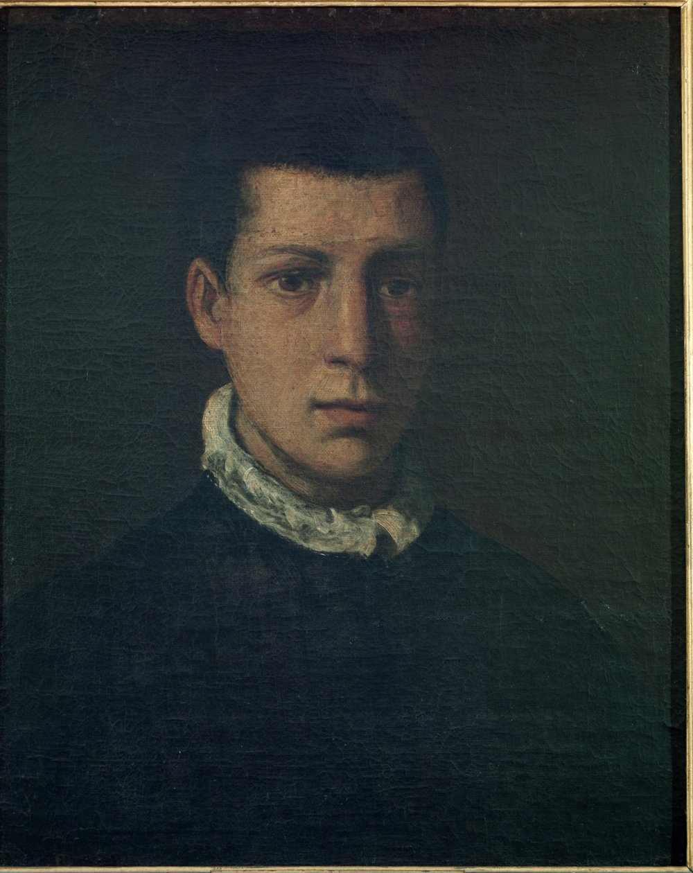 Självporträtt, tidigt 1600-tal av Franceschino Carracci