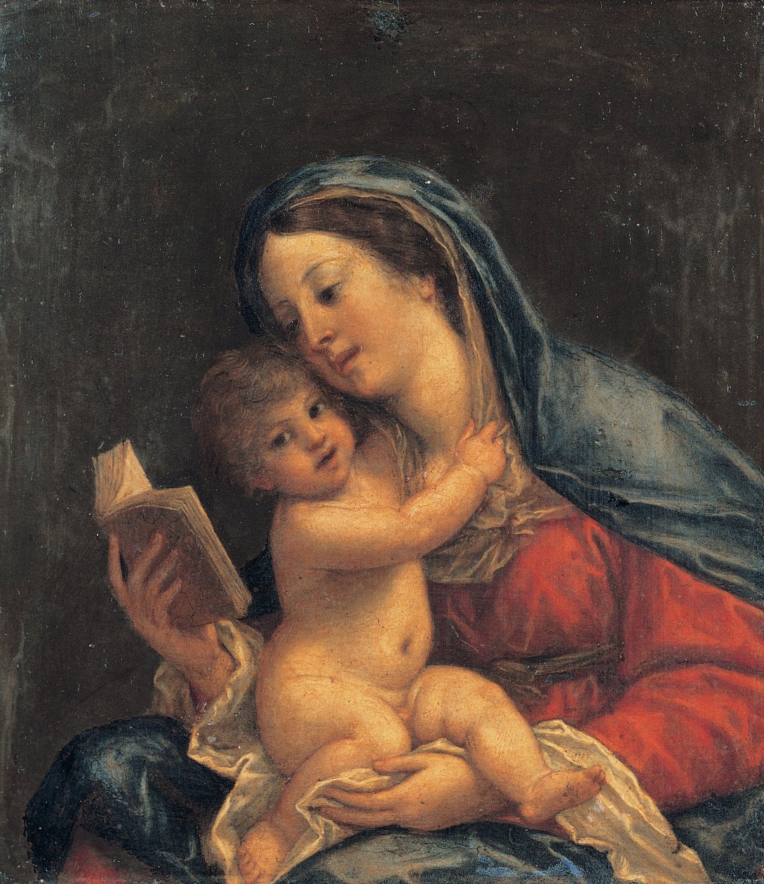 Madonna med barnet av Francesco Albani