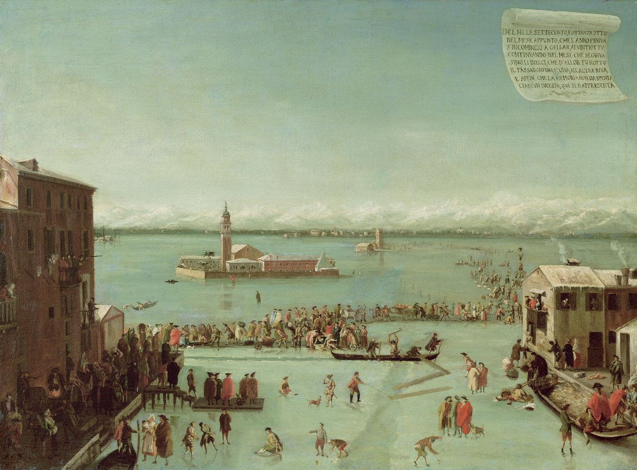 Den frusna lagunen av Francesco Battaglioli