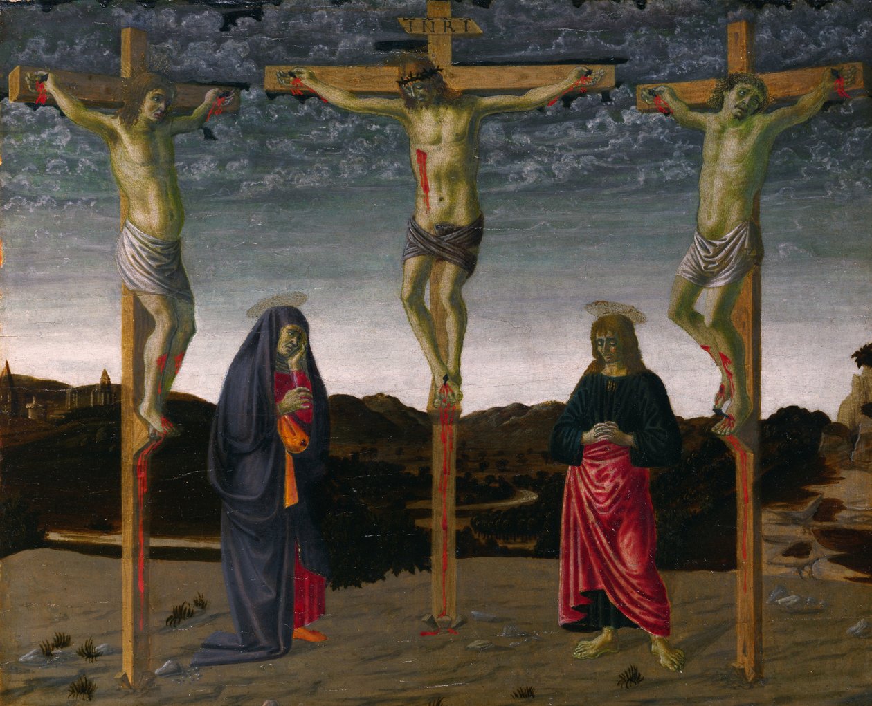The Crucifixion av Francesco Botticini