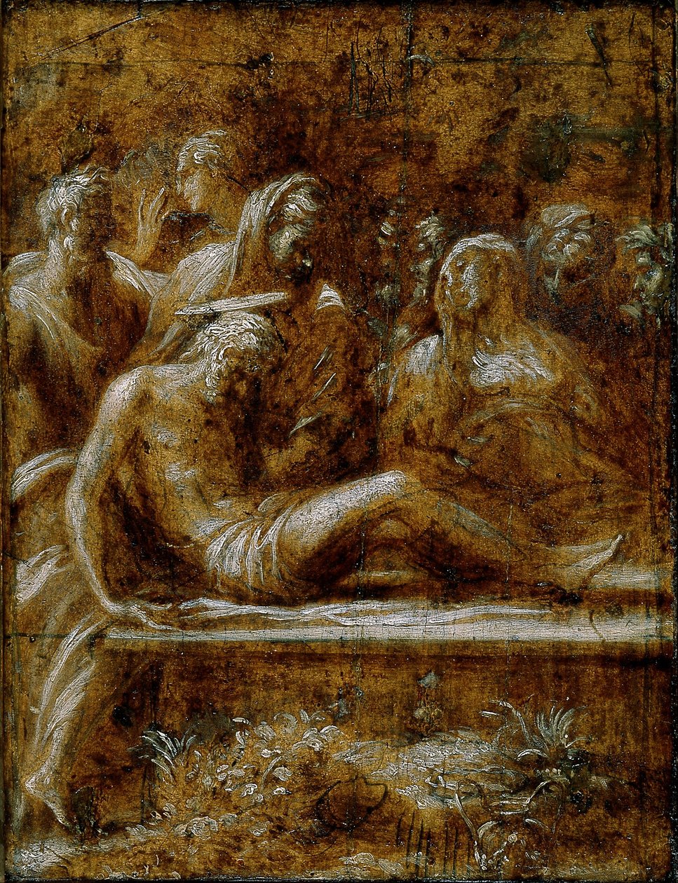The Entombment of Christ av Parmigianino